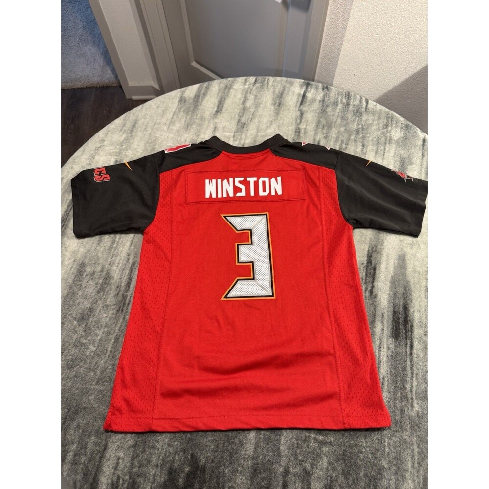 Tampa Bay Buccaneers Jameis Winston Nike Red ALT Jersey Youth 14/16 Large